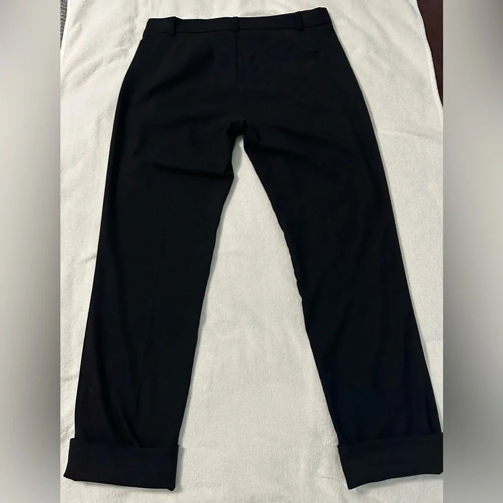 Free People Women's Pleated and Cuffed Dress Pant - Size 6
